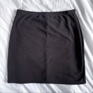 NWOT Shein Black Mini-Skirt